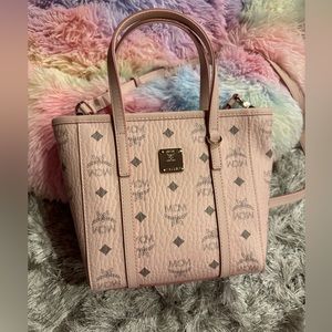 MCM Pink Visetos bag
